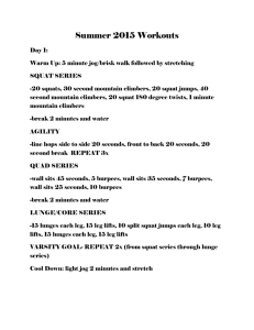 Workouts