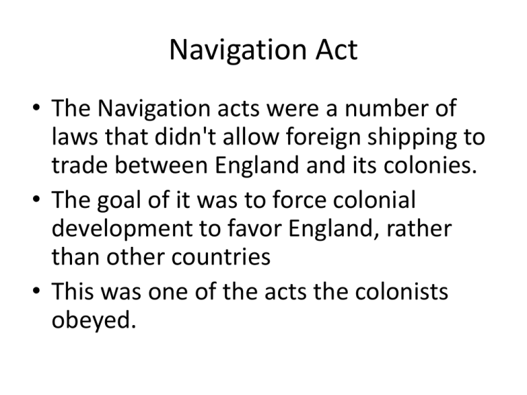 Navigation Act Silva Classes