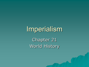 Imperialism: Colonial Rule, Africa, India & Gandhi