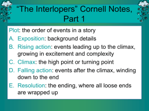 "The Interlopers" Cornell Notes: Plot, Terms, & Analysis