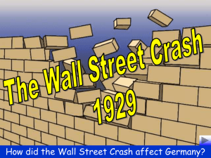 Wall Street Crash
