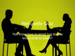 Netiquette Quiz: Test Your Email Etiquette Knowledge