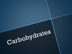 Carbohydrates: Simple, Complex, and Their Role in the Body