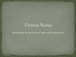 Elements of Drama