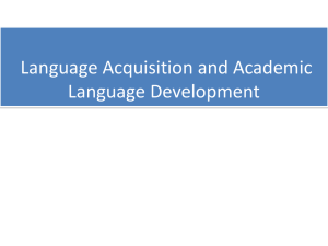 Academic Language