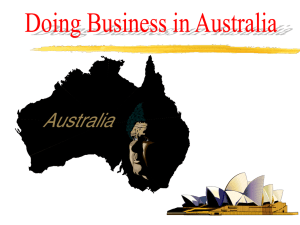 Doing Business in Australia - dwyersinterculturalcommunication