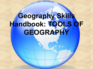 UNIT 1: TOOLS OF GEOGRAPHY