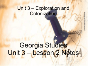 Georgia Colonization: Charter, Figures, & Royal Colony Notes