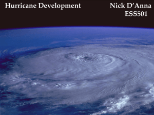 Hurricane Development