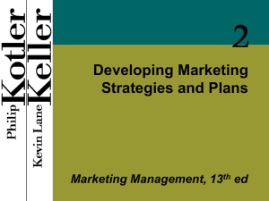 The Marketing Plan