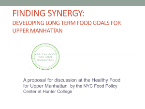 Presentation: Finding Synergy