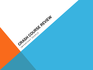 Crash Course Review