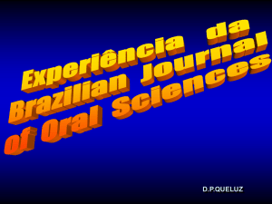 Brazilian Journal of Oral Sciences