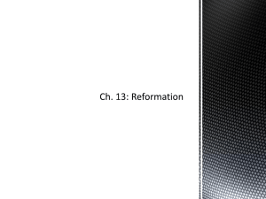 Protestant Reformation: Church Abuses, Luther, Calvin, Henry VIII