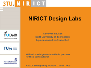 NIRICT Netherlands Institute for ICT