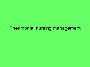 Pneumonia Nursing Management: Guide & Education