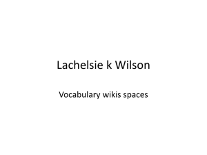 Lachelsie k Wilson - MrsKYoungEntreprenuersII