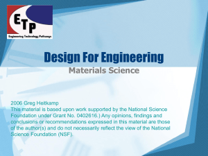 Engineering For Design - Engineering Technology Pathways