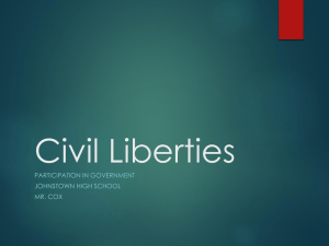 An Introduction to American Law - Mr. Cox's History Page