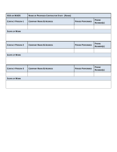 skill matrix – SOA