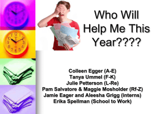 Senior PowerPoint - Edmonds School District