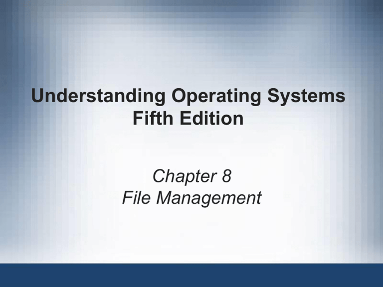 File Management
