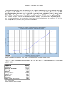 CPI Handout