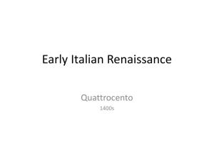 Quattrocento - OCPS TeacherPress