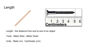 Metric Measurement / Density Powerpoint