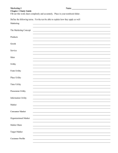 I-II 01-6 Unit Study Guide Chapter 1 Study Guide