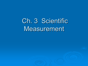 adv ch 3 measurement