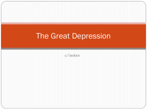 The Great Depression