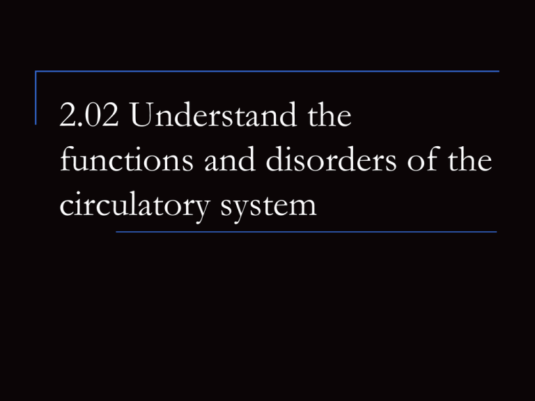 case study 6 1 circulatory system disorders and diagnostic tests