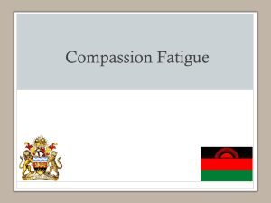 X. Compassion Fatigue