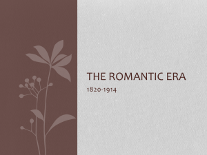 The Romantic Era