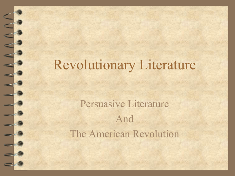 revolutionary-literature