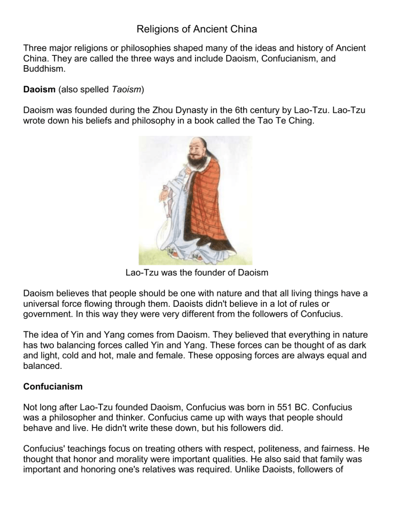 Daoism daoism