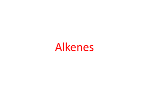 Alkenes