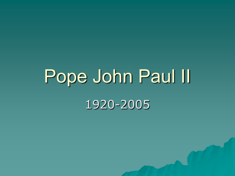 John Paul II