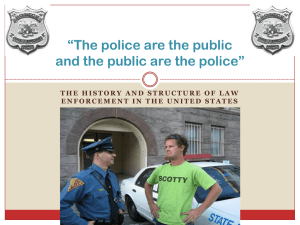 History of Policing ppt