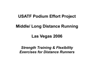 Strength Training & Flexibility Exercises for