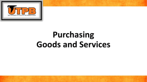 Creating A Requisition Guide