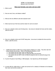 Work and Power Physics Worksheet