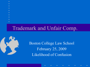 Likelihood of Confusion