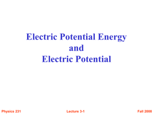 Electric Potential