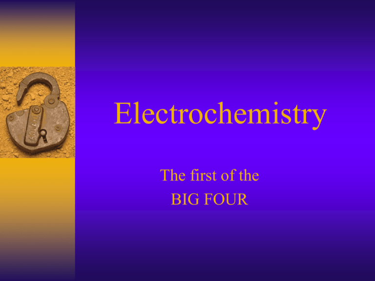 Electrochemistry