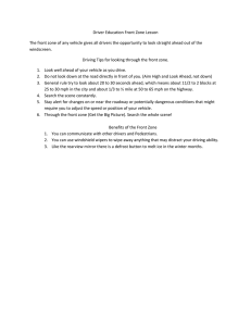 Front Zone Lesson