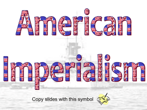America Becomes A Colonial Power