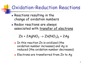 Oxidation-Reduction Reactions: Redox Chemistry Explained