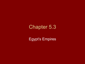 Egypt's Empires